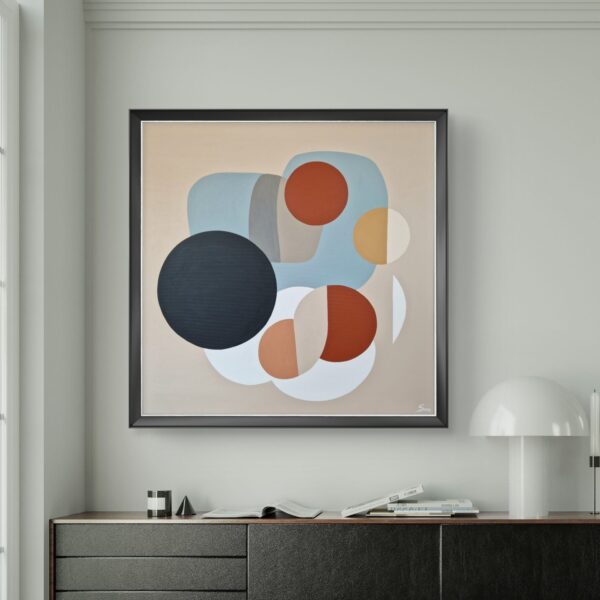 Przypływ 110x110cm