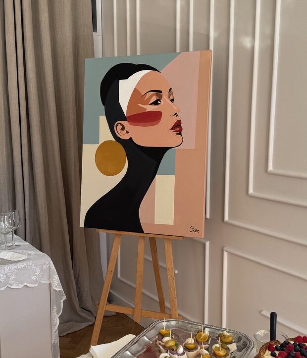 Andrea 70x90cm
